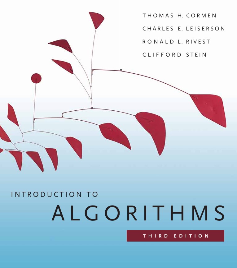 Introduction to Algorithms 3rd Edition