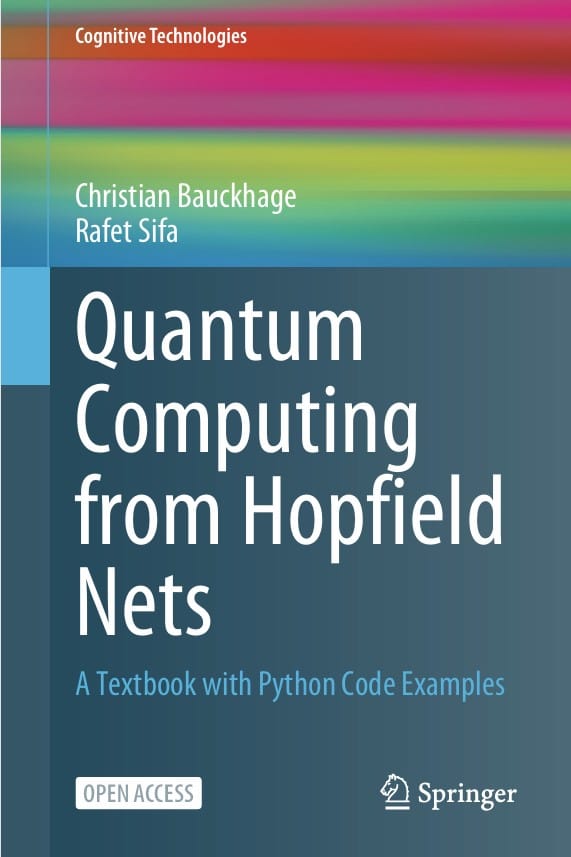 Quantum Computing from Hopfield Nets