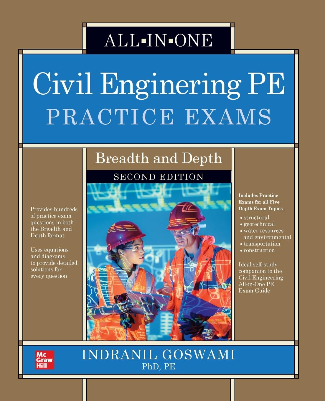 Civil Engineering PE Practice Exams: Breadth and Depth 2nd Edition