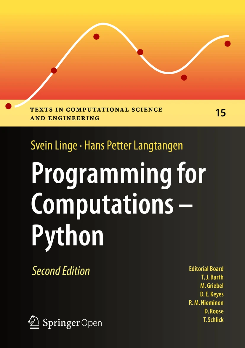 Programming for Computations - Python 2nd Edition