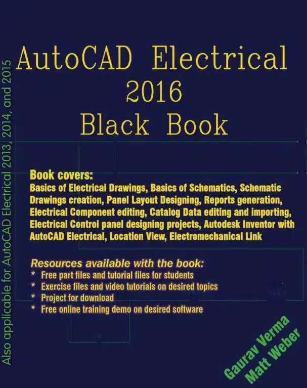 AutoCAD Electrical 2016 Black Book
