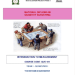 National Diploma Quantity Surveying