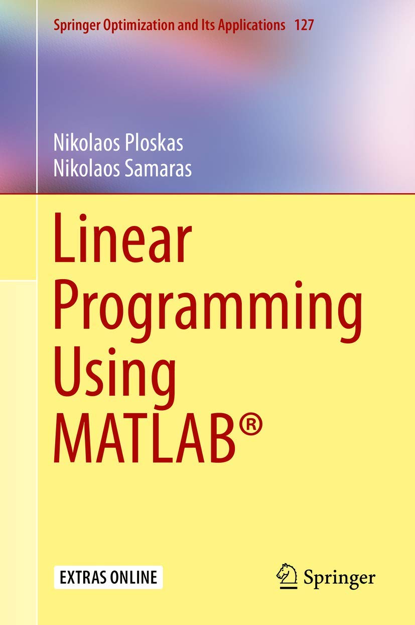 Linear Programming Using MATLAB
